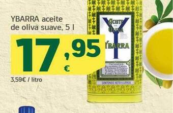 HiperDino Ybarra aceite de oliva suave oferta