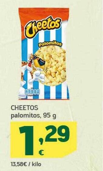 HiperDino Cheetos palomitos oferta