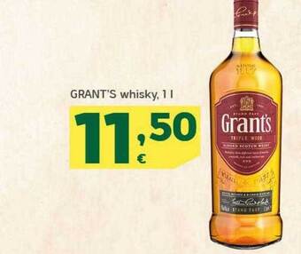 HiperDino Grant's whisky oferta