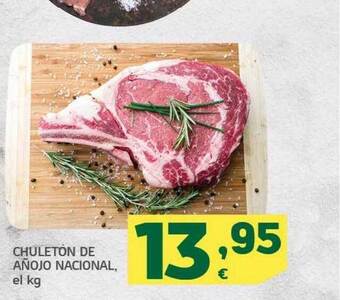 HiperDino Chuleton de añojo nacional oferta