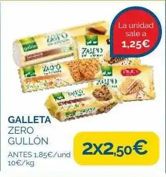 Supermercados La Despensa Galleta zero gullón oferta