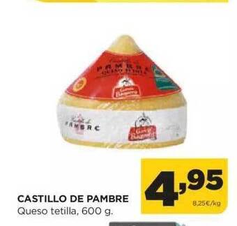 Alimerka Castillo de pambre queso tetilla oferta