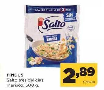 Alimerka Findus salto tres delicias marisco oferta