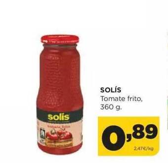 Alimerka Solís tomate frito oferta