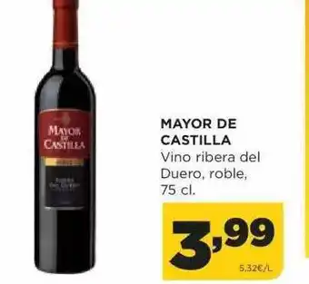 Alimerka Mayor de castilla vino ribera del duero roble oferta