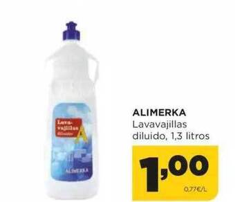 Alimerka Alimerka lavavajillas diluido oferta