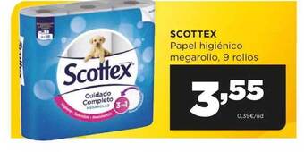 Alimerka Scottex papel higiénico megarollo oferta
