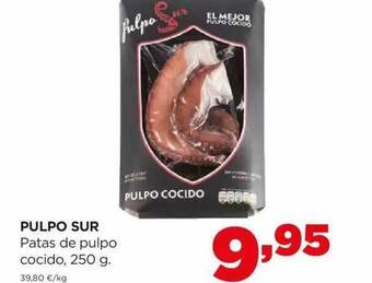 Alimerka Pulpo sur patas de pulpo cocido oferta