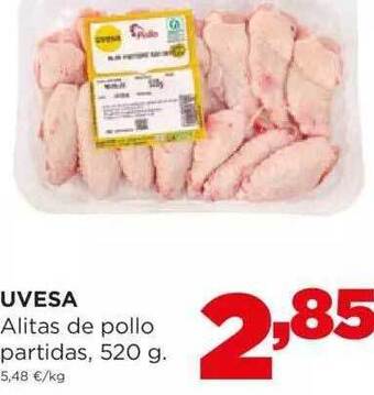Alimerka Uvesa alitas de pollo partidas oferta