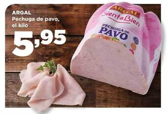 Alimerka Argal pechuga de pavo oferta