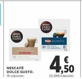 Supercor Nescafé dolce gusto oferta
