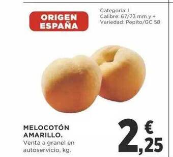 Supercor Melocotón amarillo oferta