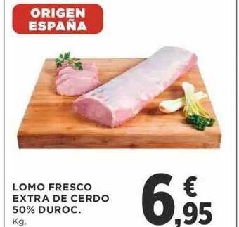 Supercor Lomo fresco extra de cerdo 50% duroc kg oferta