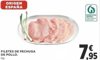 Supercor Filetes de pechuga de pollo kg oferta