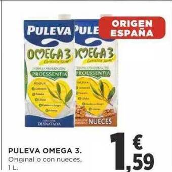 Supercor Puleva omega 3 original o con nueces oferta