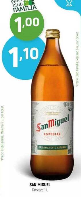 Coviran San miguel cerveza oferta