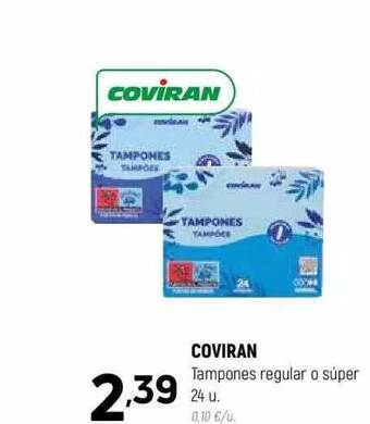 Coviran tampones regular o súper