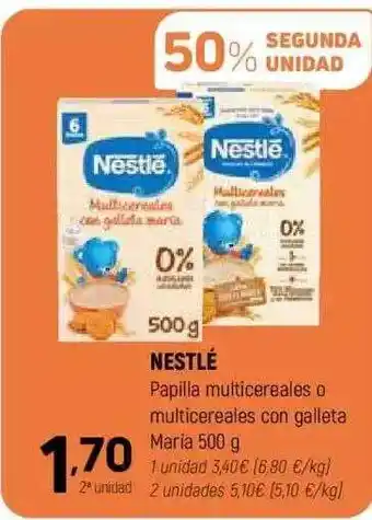 Coviran 50% segunda unidad nestlé oferta