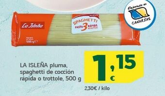 HiperDino Pasta la isleña oferta