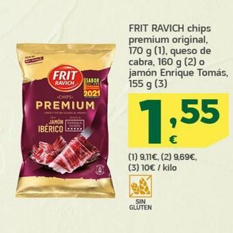 HiperDino Patatas fritas frit ravich oferta