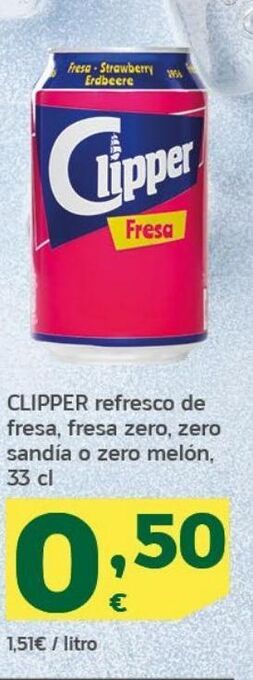 HiperDino Refrescos clipper oferta