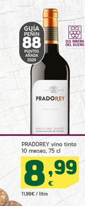 HiperDino Vino tinto prado rey oferta