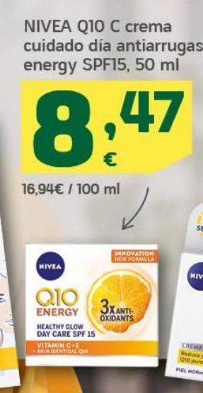 HiperDino Crema antiarrugas nivea oferta