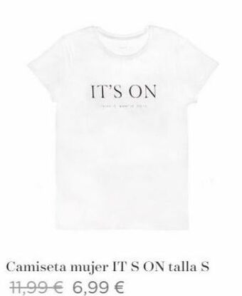 Camiseta mujer