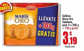 Unide Supermercados Galletas maría oro cuétara oferta