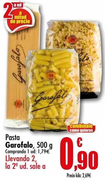 Unide Supermercados Pasta garofalo oferta