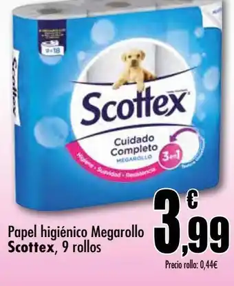 Unide Supermercados Papel higiénico megarollo scottex oferta