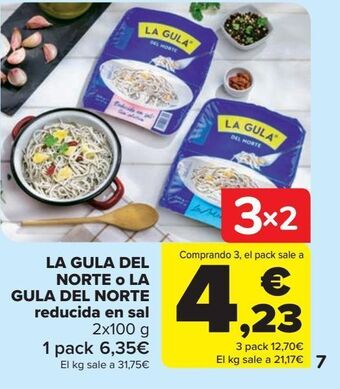 Carrefour La gula del norte o la gula del norte reducida en sal oferta