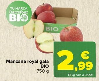 Carrefour Manzana royal gala bio oferta