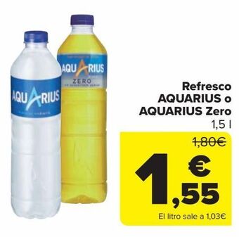 Carrefour Refresco aquarius o aquarius zero oferta