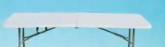 Carrefour Mesa plegable 180x75x74 cm oferta