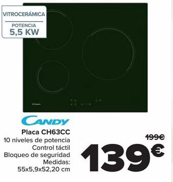 Carrefour Candy placa ch63cc oferta