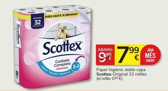 Consum Papel higiénico scottex oferta