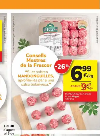 Consum Albóndigas mixtas oferta