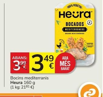 Consum Bocados mediterráneos heura oferta
