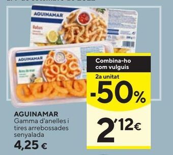 Caprabo Calamares aguinamar oferta
