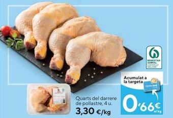 Caprabo Cuartos de pollo oferta