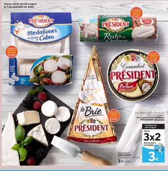 Caprabo Queso brie président oferta