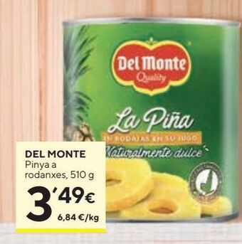 Caprabo Piña del monte oferta