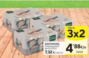 Caprabo Cerveza san miguel oferta