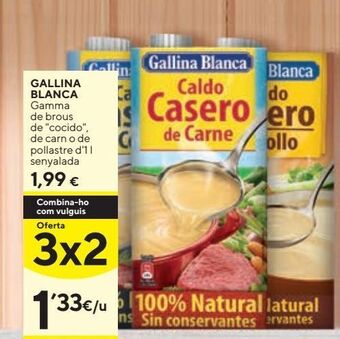 Caprabo Caldo gallina blanca oferta