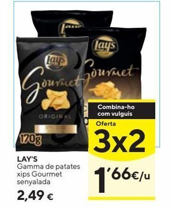 Caprabo Patatas fritas lay's oferta