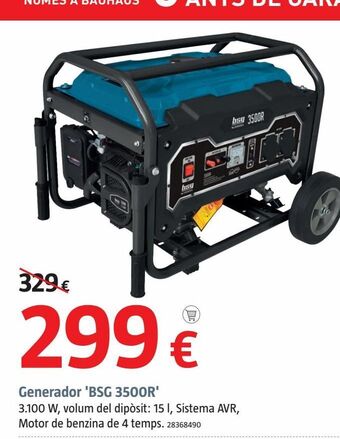 Bauhaus Generador oferta