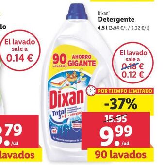 Lidl Detergente oferta