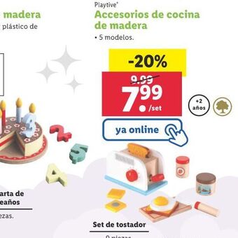 Lidl Accesorios de cocina de madera oferta