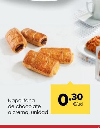 Autoservicios Familia Napolitana de chocolate oferta